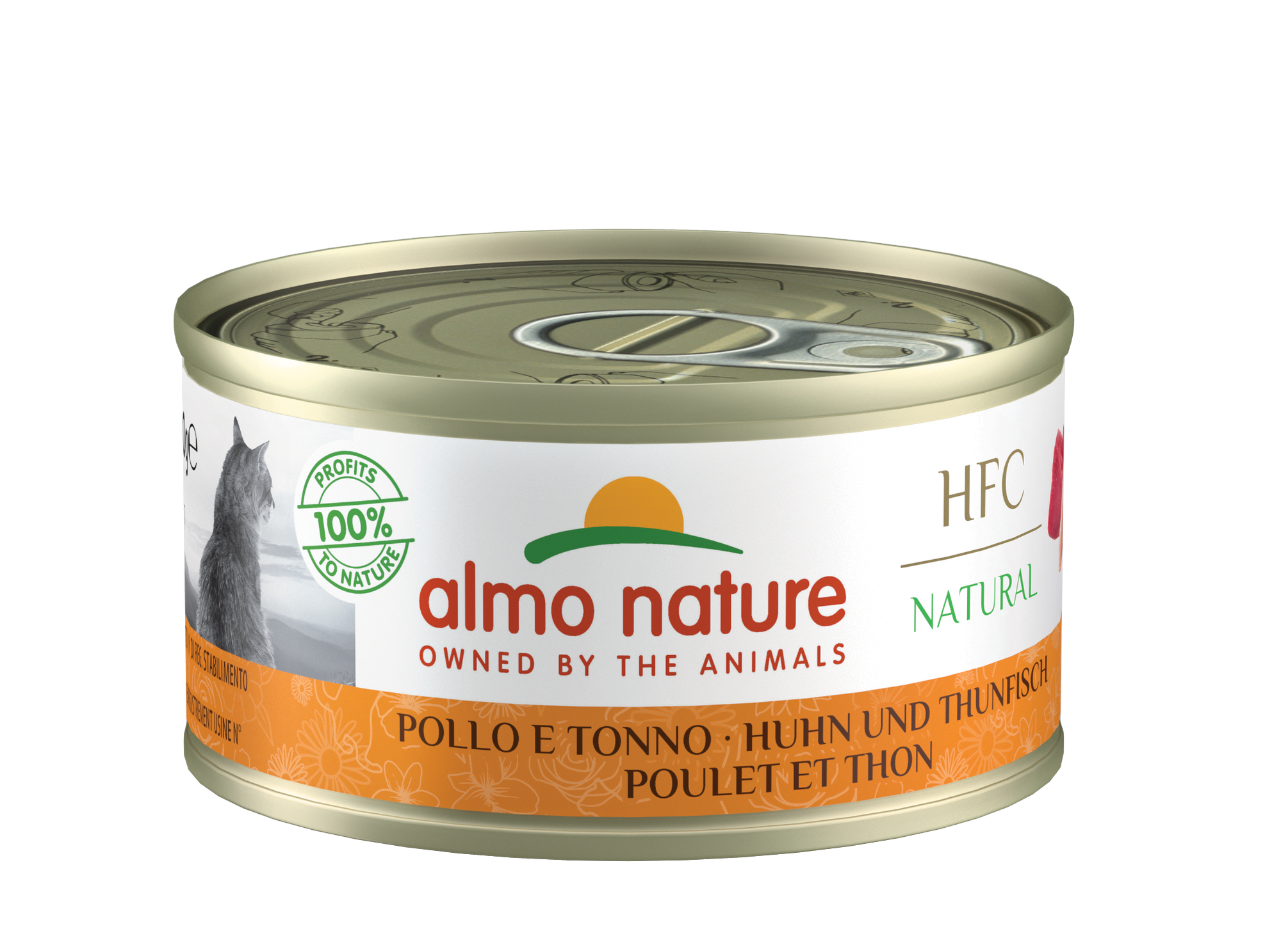 Artikel mit dem Namen Almo Nature HFC - Huhn und Thunfisch im Shop von zoo.de , dem Onlineshop für nachhaltiges Hundefutter und Katzenfutter.