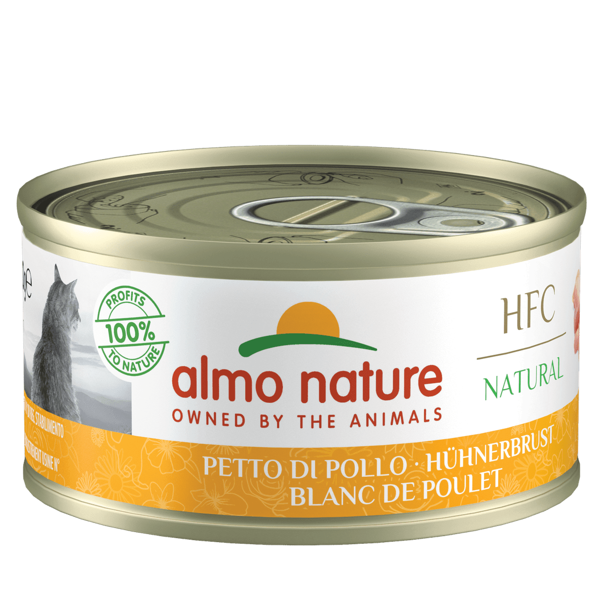 Artikel mit dem Namen Almo Nature HFC Hühnerbrust im Shop von zoo.de , dem Onlineshop für nachhaltiges Hundefutter und Katzenfutter.