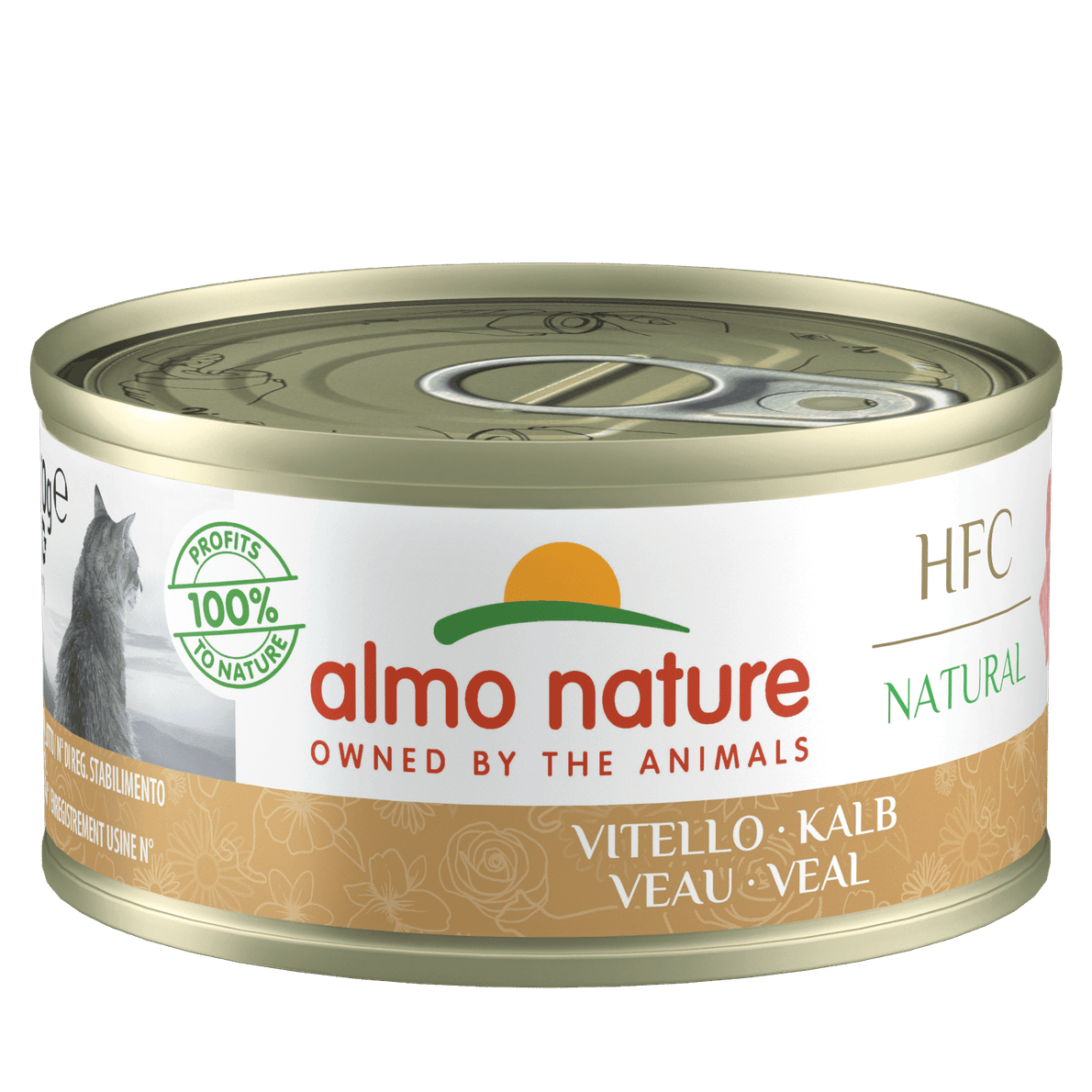 Artikel mit dem Namen Almo Nature HFC - Kalb im Shop von zoo.de , dem Onlineshop für nachhaltiges Hundefutter und Katzenfutter.