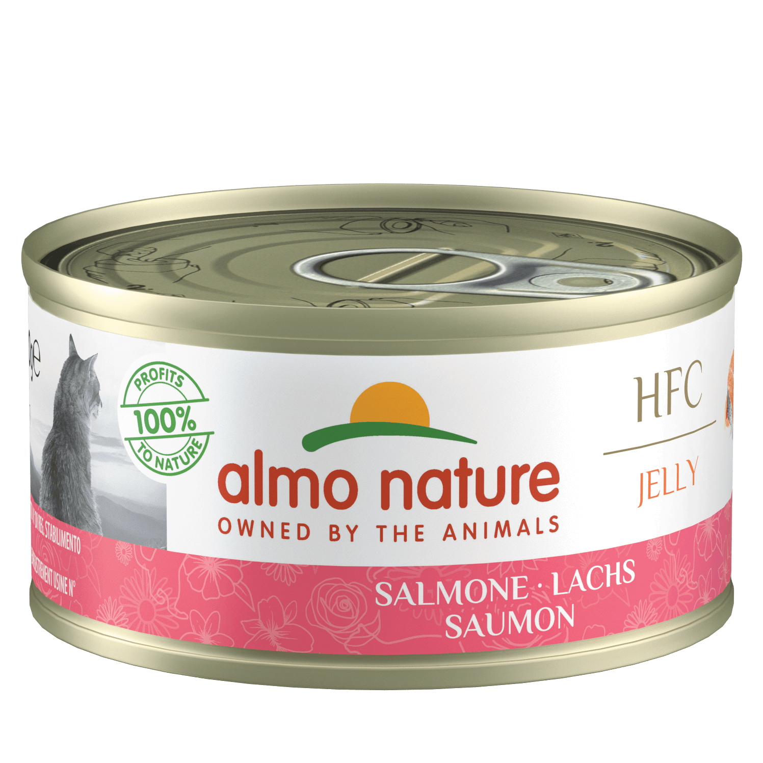 Artikel mit dem Namen Almo Nature HFC - Lachs Jelly im Shop von zoo.de , dem Onlineshop für nachhaltiges Hundefutter und Katzenfutter.