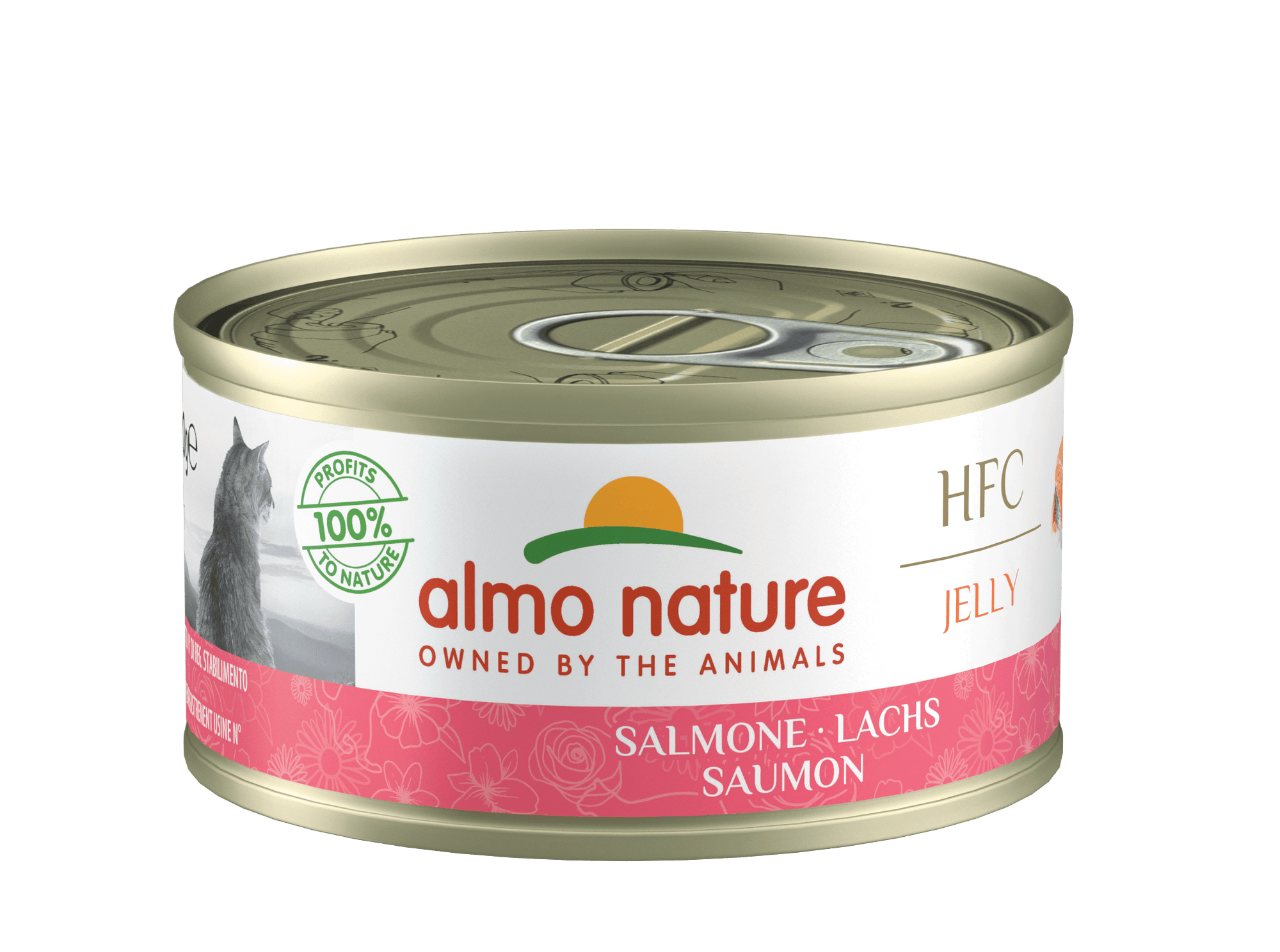 Artikel mit dem Namen Almo Nature HFC - Lachs Jelly im Shop von zoo.de , dem Onlineshop für nachhaltiges Hundefutter und Katzenfutter.