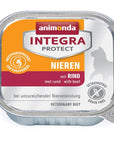 Artikel mit dem Namen Animonda Cat Integra Protect Niere mit Rind im Shop von zoo.de , dem Onlineshop für nachhaltiges Hundefutter und Katzenfutter.