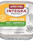 Artikel mit dem Namen Animonda Cat Integra Protect Sensitiv mit Pute & Kartoffeln im Shop von zoo.de , dem Onlineshop für nachhaltiges Hundefutter und Katzenfutter.