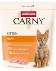 Artikel mit dem Namen Animonda Cat Trocken Carny Kitten Huhn im Shop von zoo.de , dem Onlineshop für nachhaltiges Hundefutter und Katzenfutter.