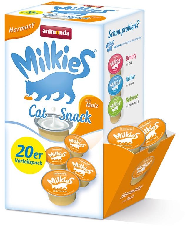 Artikel mit dem Namen Animonda Milkie Harmony Malz im Shop von zoo.de , dem Onlineshop für nachhaltiges Hundefutter und Katzenfutter.