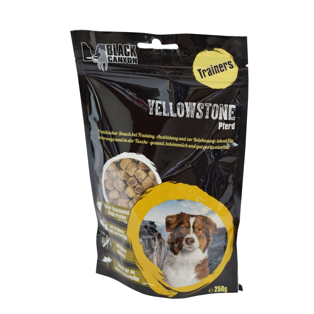 Artikel mit dem Namen Black Canyon Trainer Yellow Stone Pferd im Shop von zoo.de , dem Onlineshop für nachhaltiges Hundefutter und Katzenfutter.