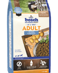 Artikel mit dem Namen Bosch Adult Fisch & Kartoffel im Shop von zoo.de , dem Onlineshop für nachhaltiges Hundefutter und Katzenfutter.