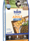 Artikel mit dem Namen Bosch Adult Fisch & Kartoffel im Shop von zoo.de , dem Onlineshop für nachhaltiges Hundefutter und Katzenfutter.