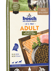 Artikel mit dem Namen Bosch Adult mit Geflügel und Hirse im Shop von zoo.de , dem Onlineshop für nachhaltiges Hundefutter und Katzenfutter.