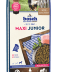 Artikel mit dem Namen Bosch Maxi Junior im Shop von zoo.de , dem Onlineshop für nachhaltiges Hundefutter und Katzenfutter.