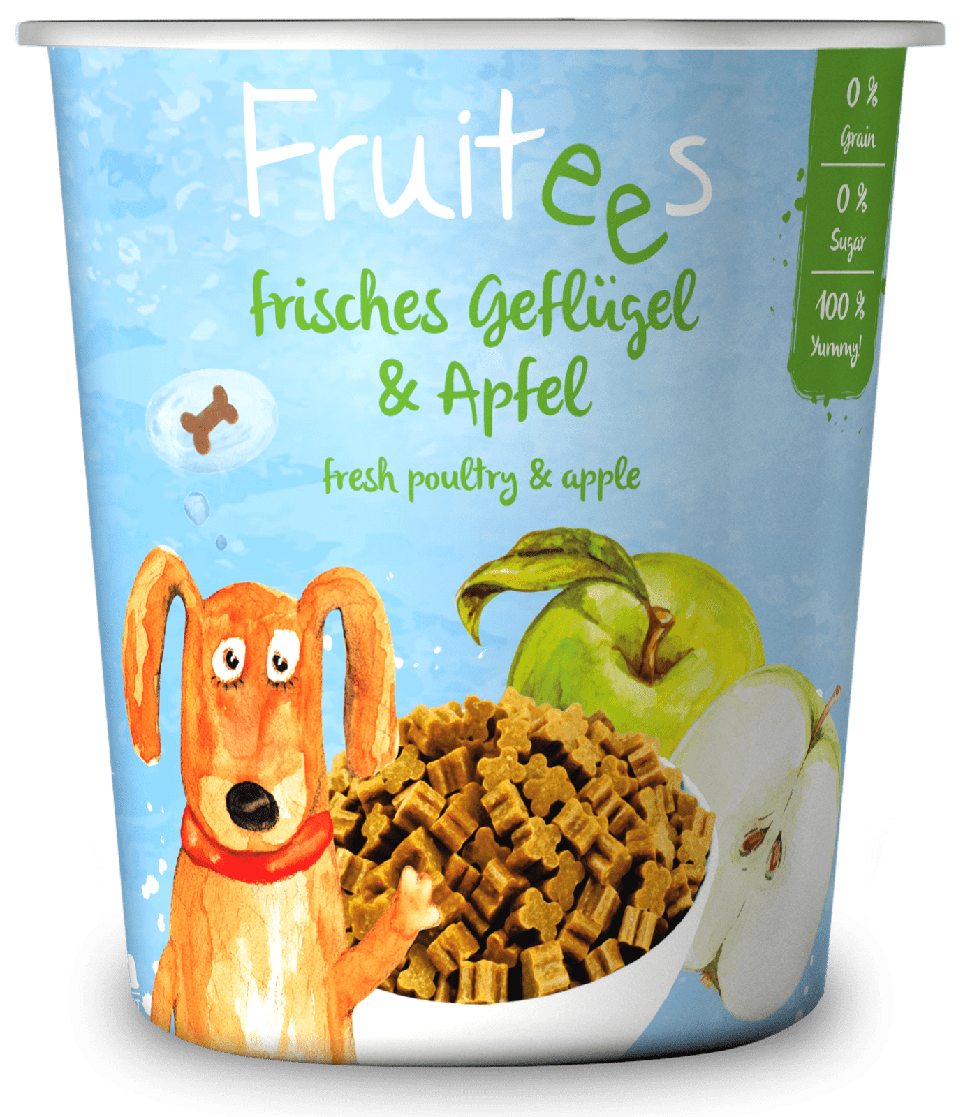 Artikel mit dem Namen Bosch Snack Fruitees Apfel im Shop von zoo.de , dem Onlineshop für nachhaltiges Hundefutter und Katzenfutter.