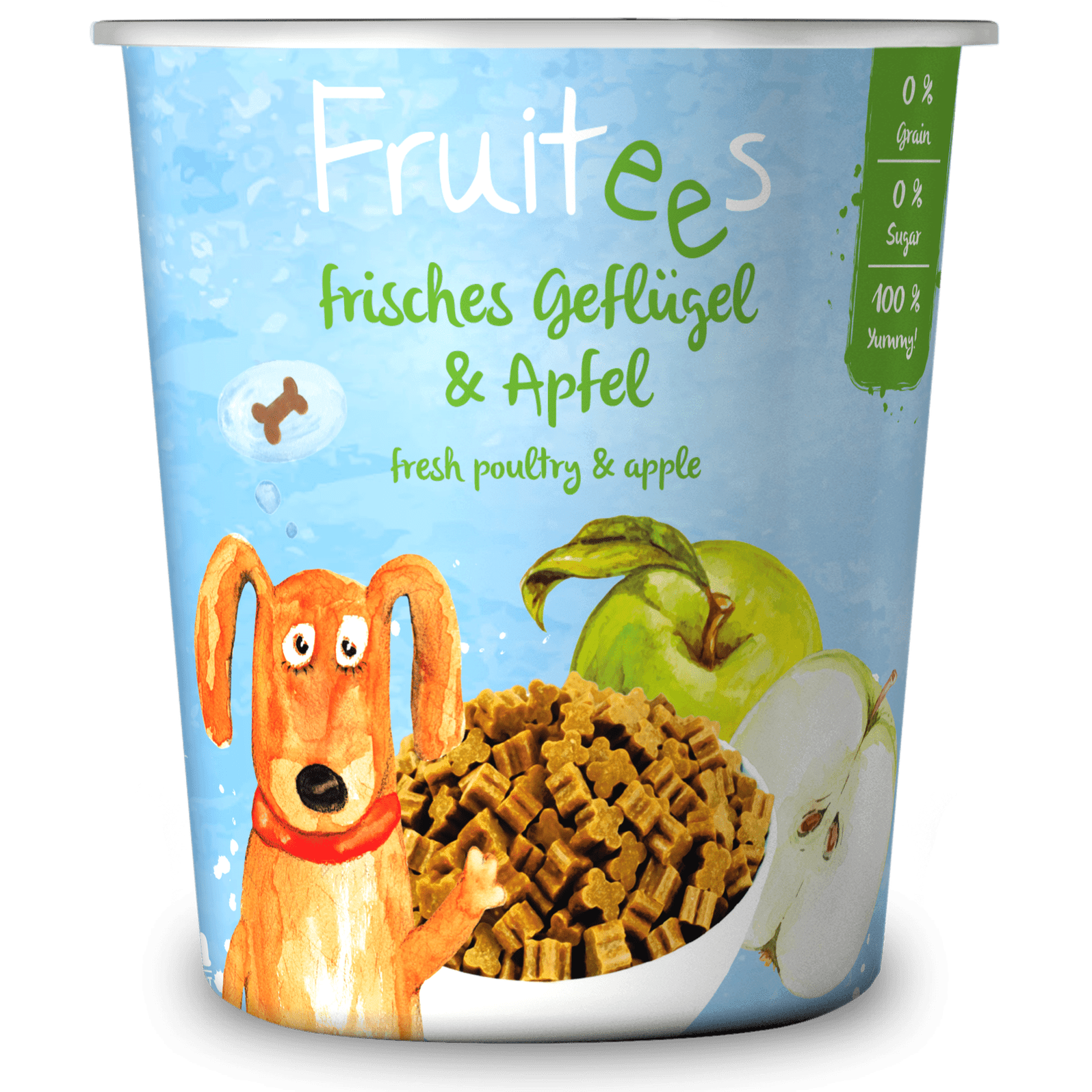 Artikel mit dem Namen Bosch Snack Fruitees Apfel im Shop von zoo.de , dem Onlineshop für nachhaltiges Hundefutter und Katzenfutter.