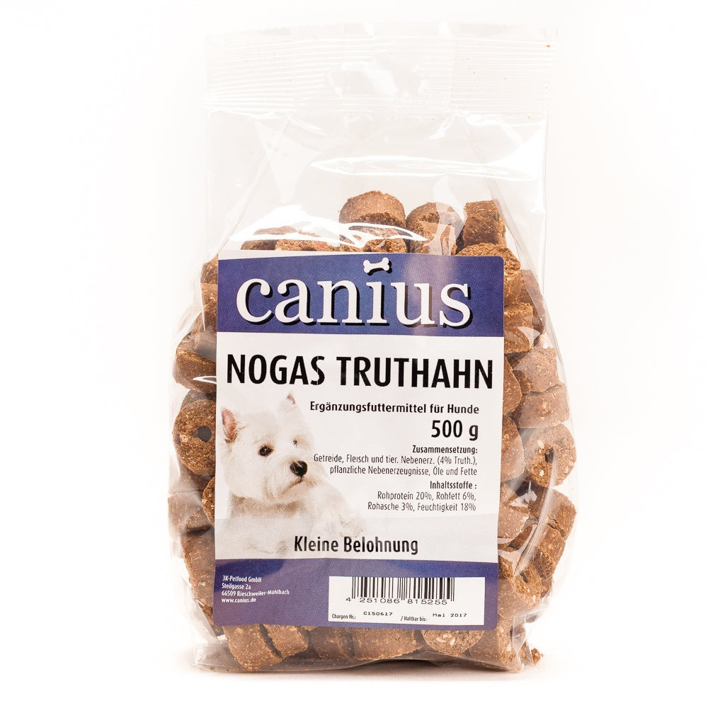 Artikel mit dem Namen Canius EU Nogas im Shop von zoo.de , dem Onlineshop für nachhaltiges Hundefutter und Katzenfutter.