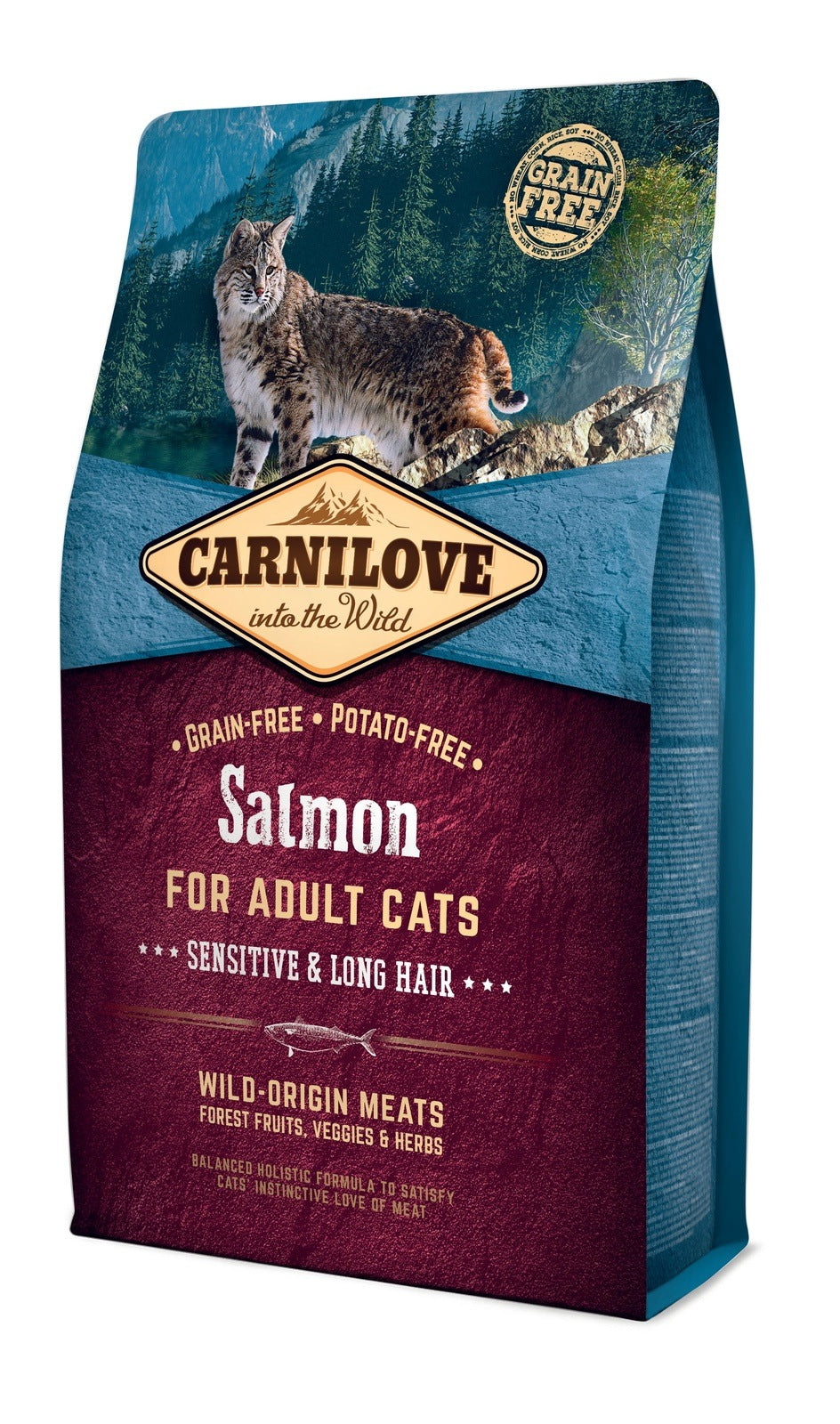 Artikel mit dem Namen Carnilove Cat Adult - Lachs im Shop von zoo.de , dem Onlineshop für nachhaltiges Hundefutter und Katzenfutter.