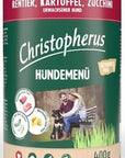 Artikel mit dem Namen Christopherus Menü -Adult - mit Rentier & Kartoffel im Shop von zoo.de , dem Onlineshop für nachhaltiges Hundefutter und Katzenfutter.