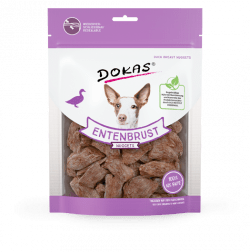 Artikel mit dem Namen Dokas Nuggets im Shop von zoo.de , dem Onlineshop für nachhaltiges Hundefutter und Katzenfutter.