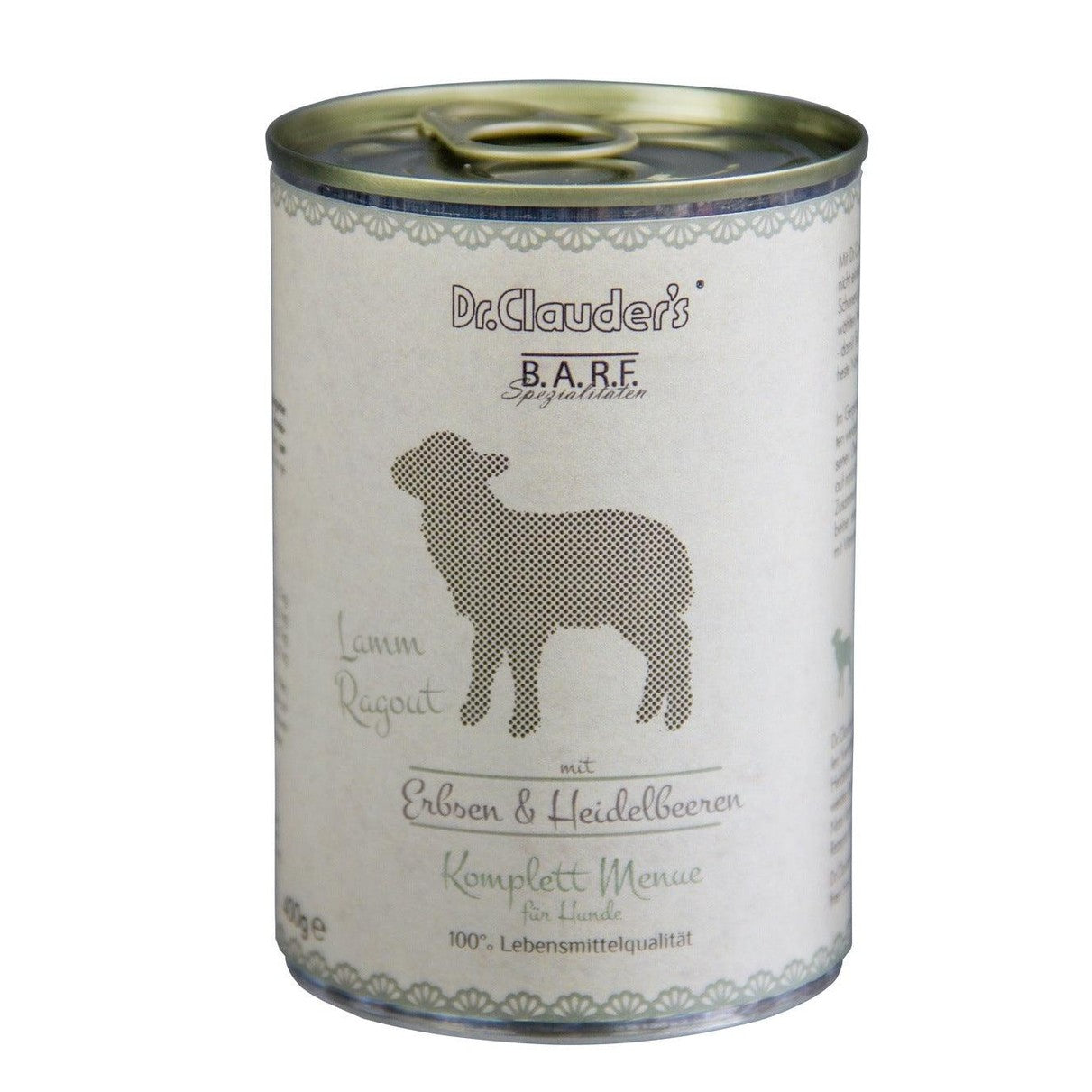 Artikel mit dem Namen Dr.Clauder's BARF Lammragout im Shop von zoo.de , dem Onlineshop für nachhaltiges Hundefutter und Katzenfutter.