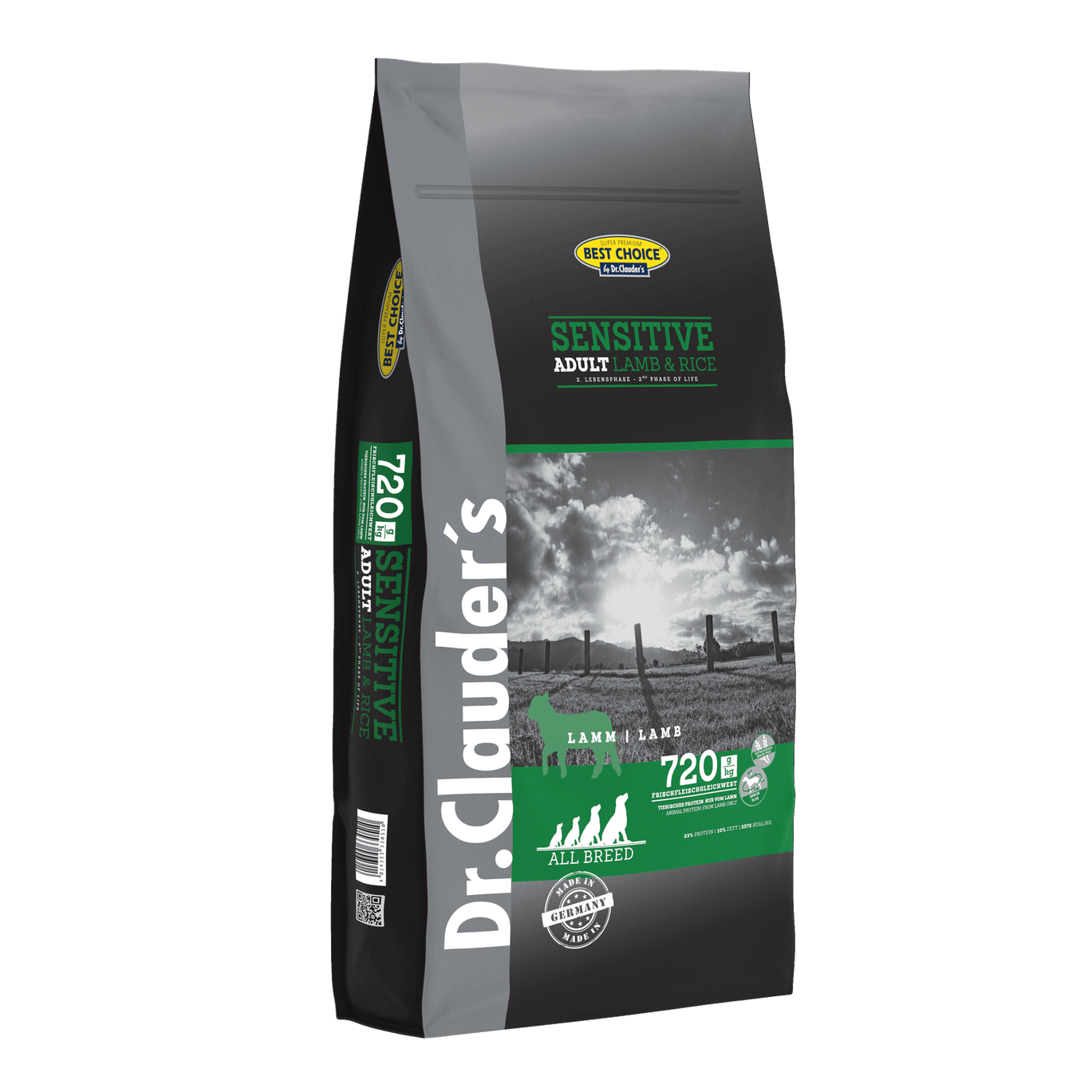Artikel mit dem Namen Dr.Clauder's Best Choice Adult Lamm & Reis im Shop von zoo.de , dem Onlineshop für nachhaltiges Hundefutter und Katzenfutter.