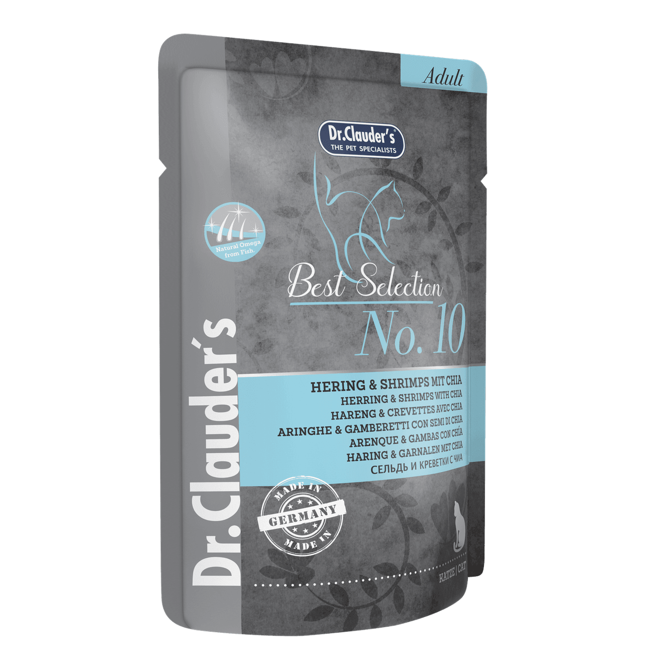 Artikel mit dem Namen Dr.Clauder's Cat BestSelect No 10 im Shop von zoo.de , dem Onlineshop für nachhaltiges Hundefutter und Katzenfutter.