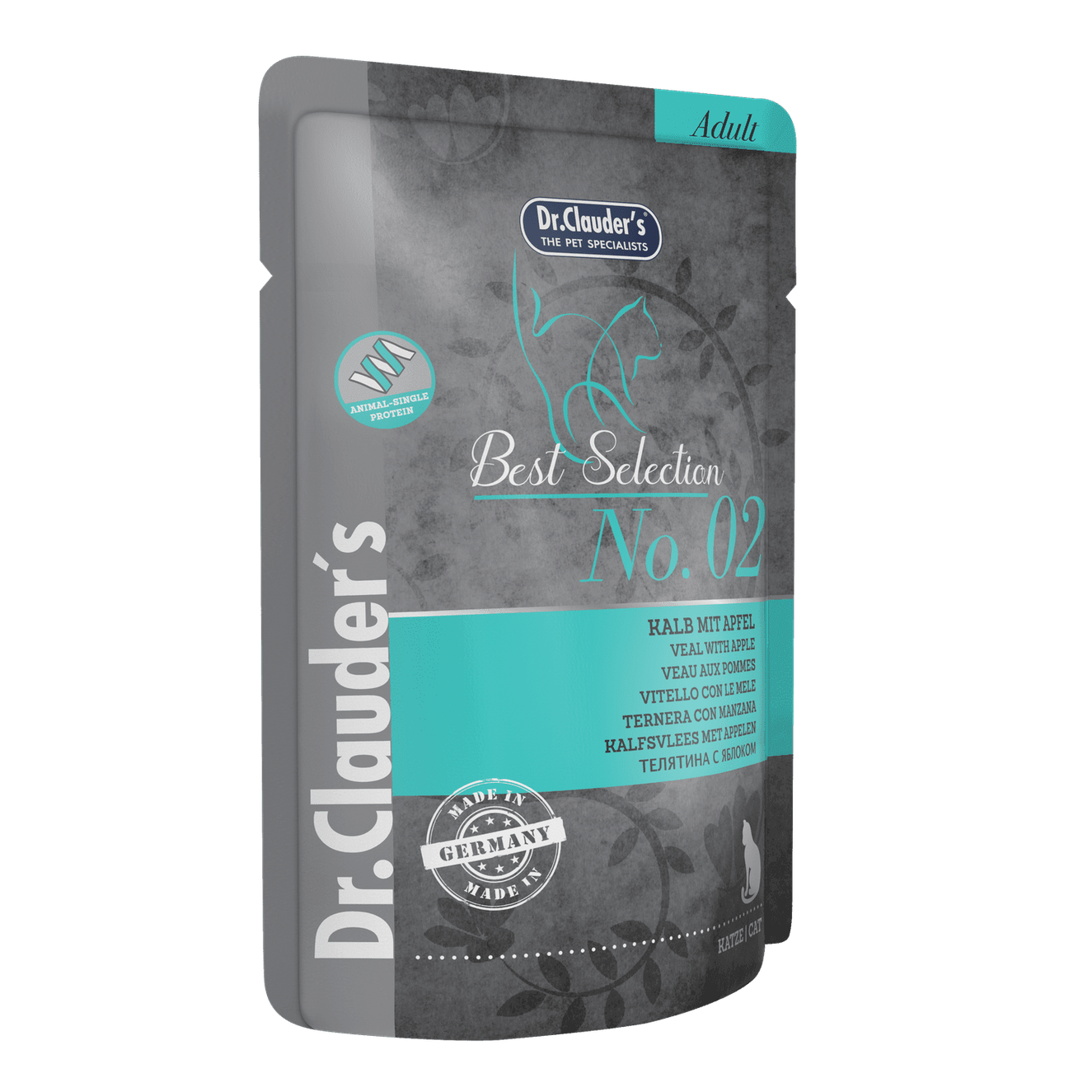 Artikel mit dem Namen Dr.Clauder's Cat BestSelect No 2 im Shop von zoo.de , dem Onlineshop für nachhaltiges Hundefutter und Katzenfutter.