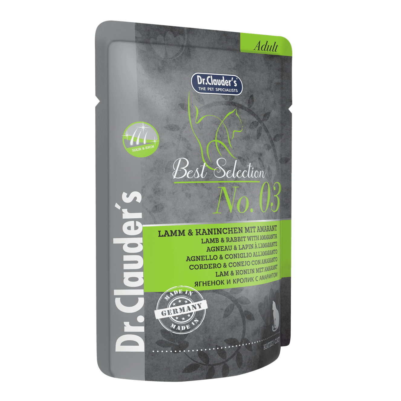 Artikel mit dem Namen Dr.Clauder's Cat BestSelect No 3 im Shop von zoo.de , dem Onlineshop für nachhaltiges Hundefutter und Katzenfutter.