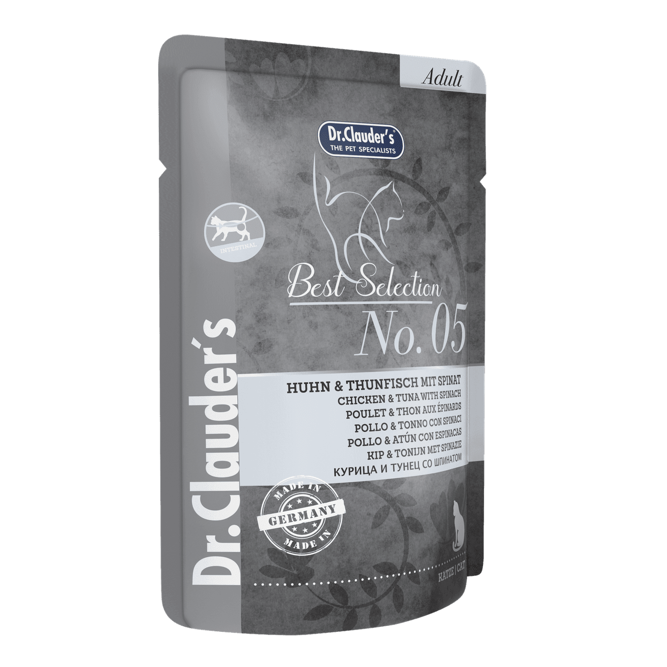 Artikel mit dem Namen Dr.Clauder's Cat BestSelect No 5 im Shop von zoo.de , dem Onlineshop für nachhaltiges Hundefutter und Katzenfutter.