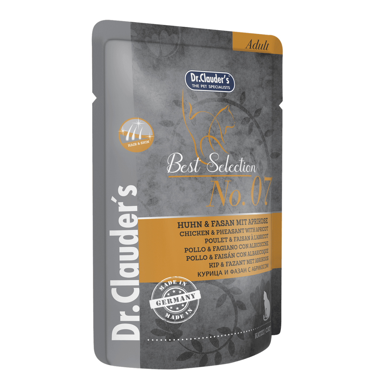 Artikel mit dem Namen Dr.Clauder's Cat BestSelect No 7 im Shop von zoo.de , dem Onlineshop für nachhaltiges Hundefutter und Katzenfutter.
