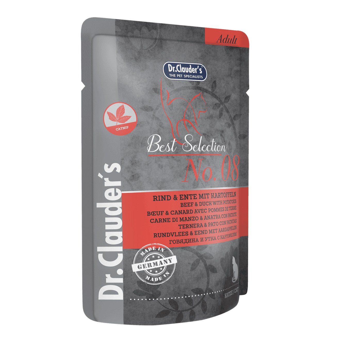Artikel mit dem Namen Dr.Clauder's Cat BestSelect No 8 im Shop von zoo.de , dem Onlineshop für nachhaltiges Hundefutter und Katzenfutter.