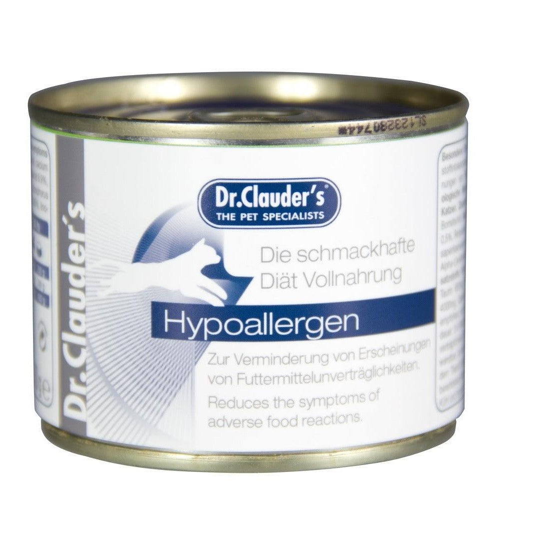 Artikel mit dem Namen Dr.Clauder's Katze Hypoallergen Diät im Shop von zoo.de , dem Onlineshop für nachhaltiges Hundefutter und Katzenfutter.