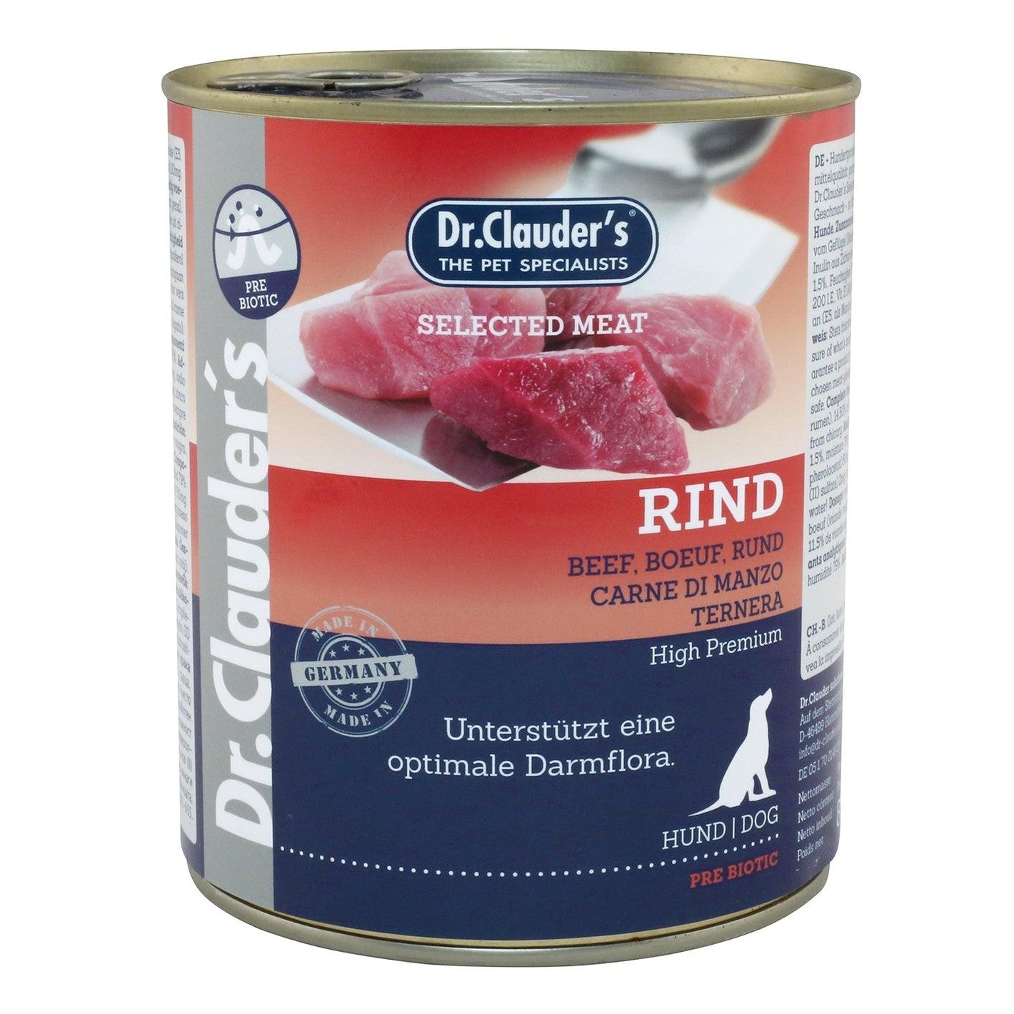 Artikel mit dem Namen Dr.Clauder's Prebiotics Rind im Shop von zoo.de , dem Onlineshop für nachhaltiges Hundefutter und Katzenfutter.