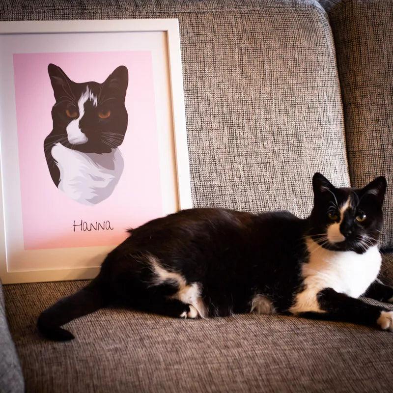 Artikel mit dem Namen draw my pet Tierportraits im Shop von zoo.de , dem Onlineshop für nachhaltiges Hundefutter und Katzenfutter.