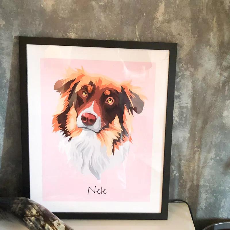 Artikel mit dem Namen draw my pet Tierportraits im Shop von zoo.de , dem Onlineshop für nachhaltiges Hundefutter und Katzenfutter.