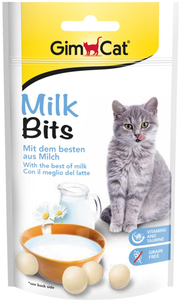 Artikel mit dem Namen GimCat MilkBits im Shop von zoo.de , dem Onlineshop für nachhaltiges Hundefutter und Katzenfutter.