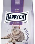 Artikel mit dem Namen Happy Cat Senior Atlantik Lachs im Shop von zoo.de , dem Onlineshop für nachhaltiges Hundefutter und Katzenfutter.