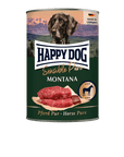 Artikel mit dem Namen Happy Dog Dose Sensible Pure Montana Pferd im Shop von zoo.de , dem Onlineshop für nachhaltiges Hundefutter und Katzenfutter.