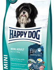 Artikel mit dem Namen Happy Dog fit & vital Mini Adult im Shop von zoo.de , dem Onlineshop für nachhaltiges Hundefutter und Katzenfutter.