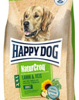 Artikel mit dem Namen Happy Dog NaturCroq Lamm & Reis im Shop von zoo.de , dem Onlineshop für nachhaltiges Hundefutter und Katzenfutter.