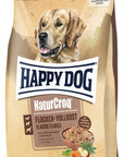 Artikel mit dem Namen Happy Dog Premium NaturCroq Flocken Vollkost im Shop von zoo.de , dem Onlineshop für nachhaltiges Hundefutter und Katzenfutter.