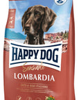 Artikel mit dem Namen Happy Dog Sensible Lombardia im Shop von zoo.de , dem Onlineshop für nachhaltiges Hundefutter und Katzenfutter.