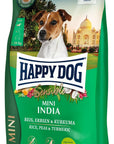 Artikel mit dem Namen Happy Dog Sensible Mini India im Shop von zoo.de , dem Onlineshop für nachhaltiges Hundefutter und Katzenfutter.