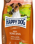 Artikel mit dem Namen Happy Dog Sensible Mini Toscana im Shop von zoo.de , dem Onlineshop für nachhaltiges Hundefutter und Katzenfutter.