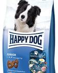 Artikel mit dem Namen Happy Dog Supreme fit & vital Junior im Shop von zoo.de , dem Onlineshop für nachhaltiges Hundefutter und Katzenfutter.