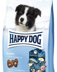 Artikel mit dem Namen Happy Dog Supreme fit & vital Puppy im Shop von zoo.de , dem Onlineshop für nachhaltiges Hundefutter und Katzenfutter.