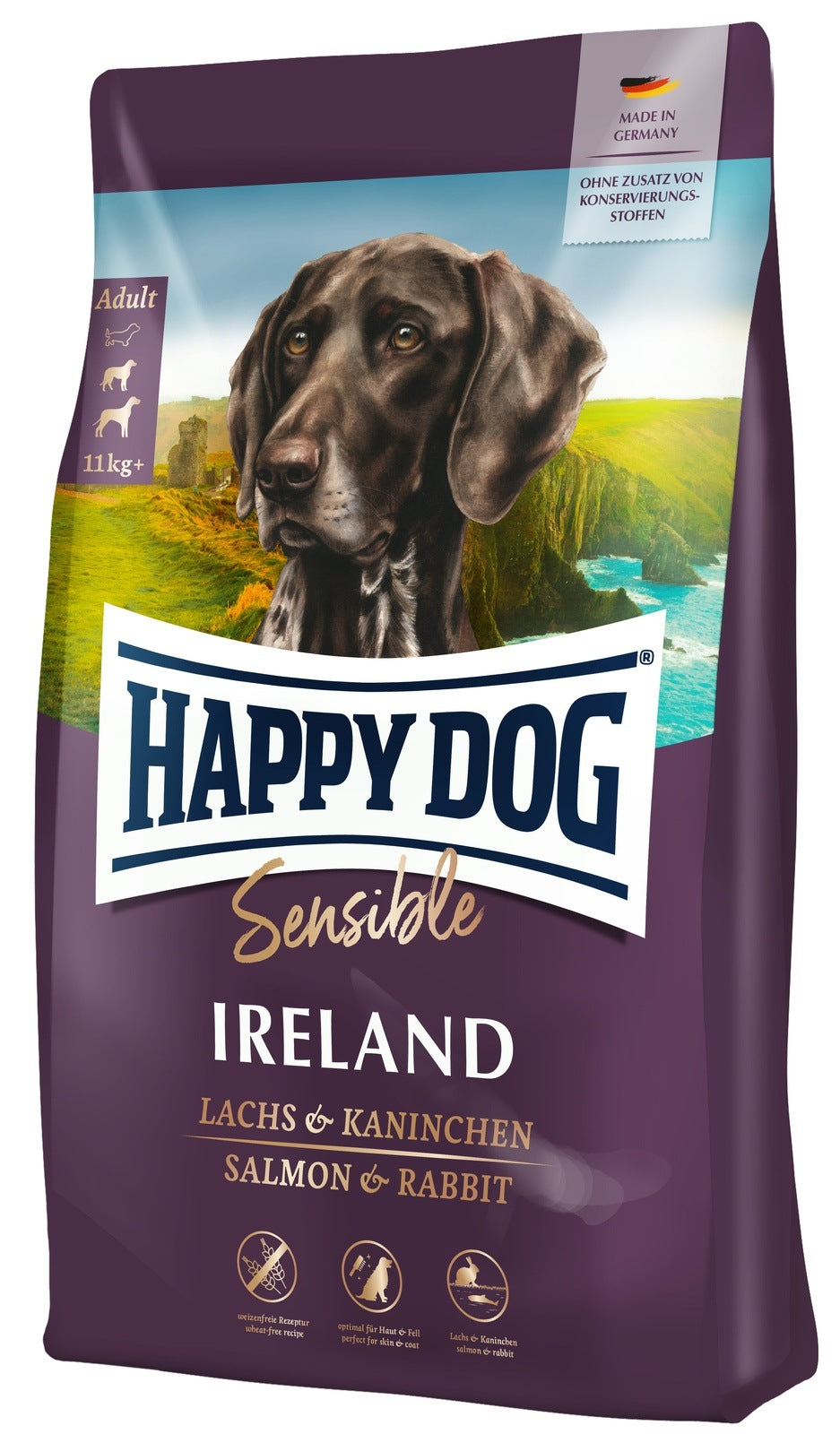 Artikel mit dem Namen Happy Dog Supreme Sensible Ireland im Shop von zoo.de , dem Onlineshop für nachhaltiges Hundefutter und Katzenfutter.