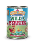 Artikel mit dem Namen Happy Jacky Wild & Berrys im Shop von zoo.de , dem Onlineshop für nachhaltiges Hundefutter und Katzenfutter.