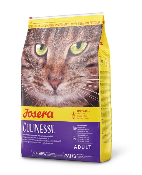 Artikel mit dem Namen Josera Katze Culinesse im Shop von zoo.de , dem Onlineshop für nachhaltiges Hundefutter und Katzenfutter.