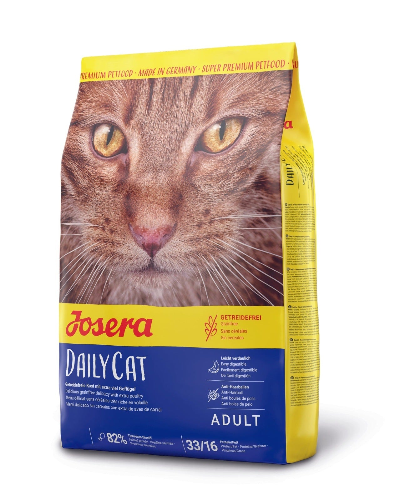 Artikel mit dem Namen Josera Katze DailyCat im Shop von zoo.de , dem Onlineshop für nachhaltiges Hundefutter und Katzenfutter.