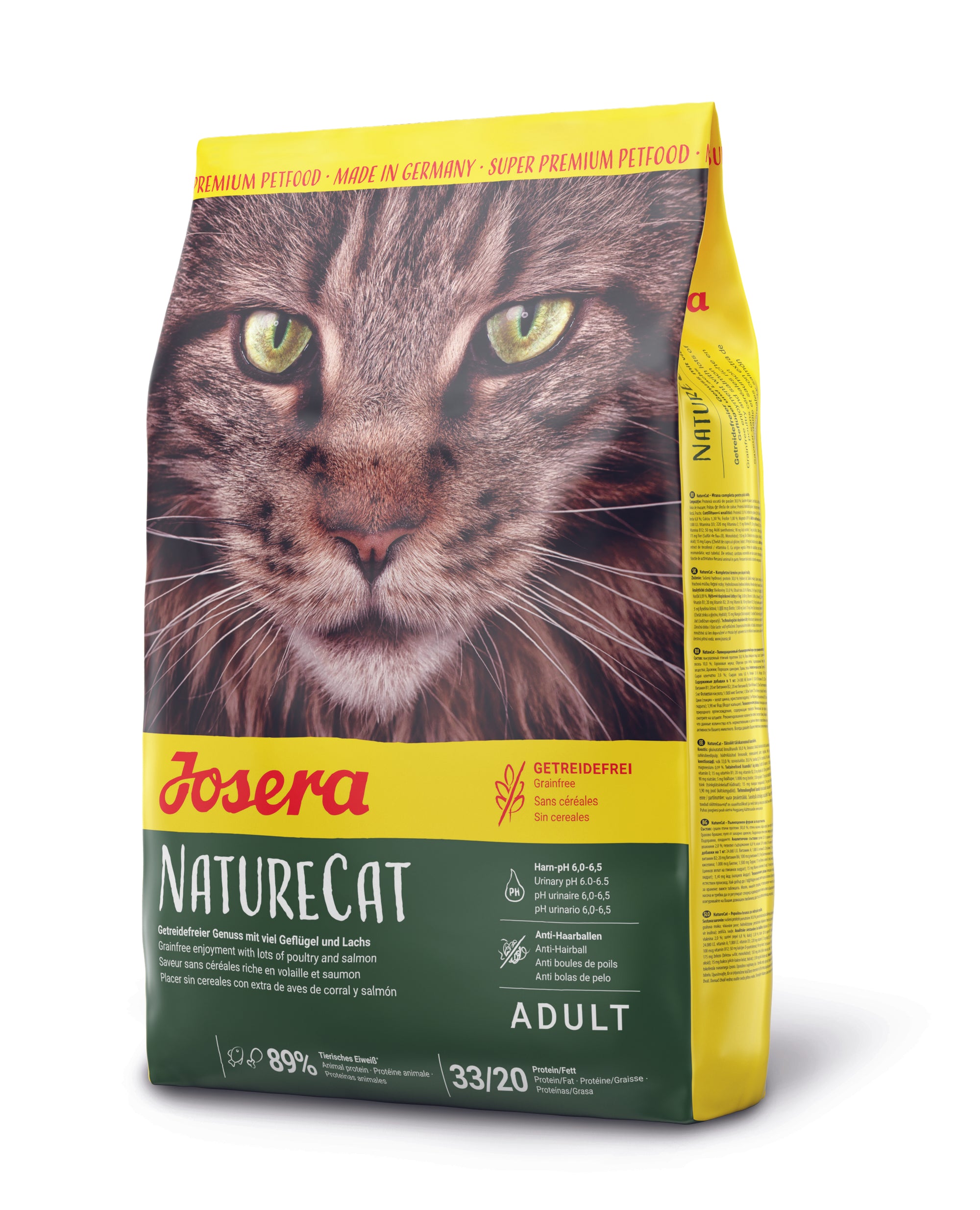 Artikel mit dem Namen Josera Katze NatureCat im Shop von zoo.de , dem Onlineshop für nachhaltiges Hundefutter und Katzenfutter.