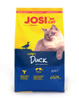 Artikel mit dem Namen JosiCat Crispy Duck im Shop von zoo.de , dem Onlineshop für nachhaltiges Hundefutter und Katzenfutter.