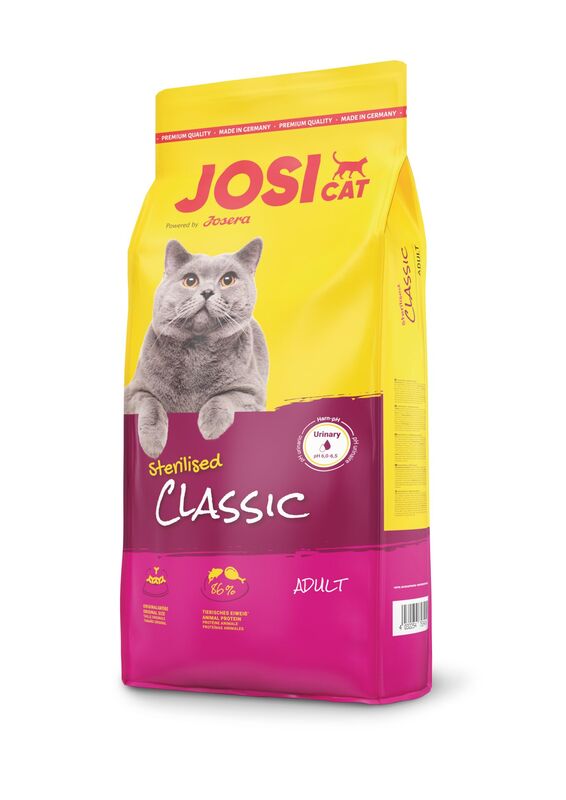 Artikel mit dem Namen JosiCat Sterilised Classic im Shop von zoo.de , dem Onlineshop für nachhaltiges Hundefutter und Katzenfutter.